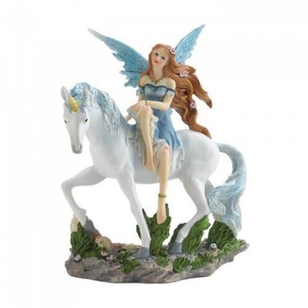 DRAGON CREST Dragon Crest 10018602 Blue Fairy & Unicorn Figurine 10018602